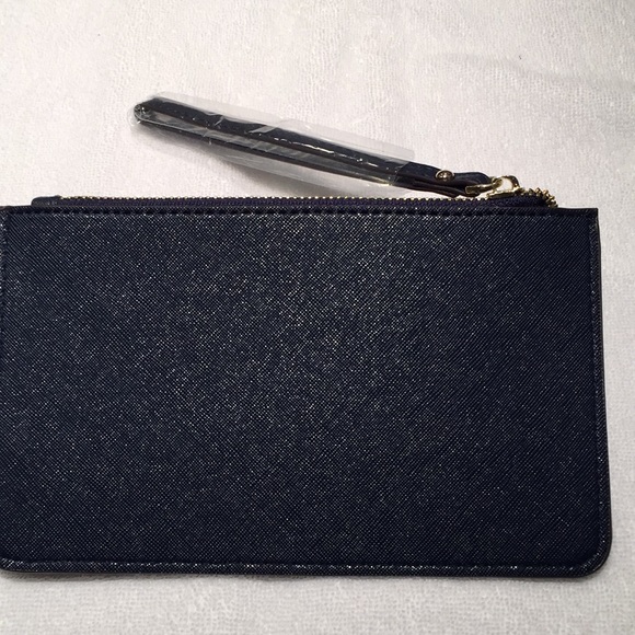Kate Spade Wristlet/Clutch Classic “Slim Bee” Navy - Picture 7 of 7